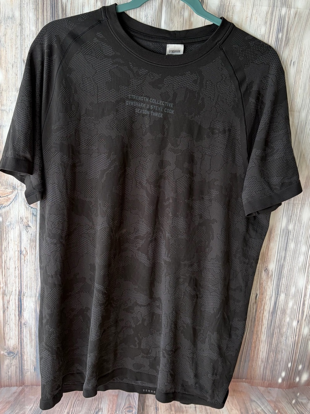 Gymshark Black Short-Sleeve Training Tee